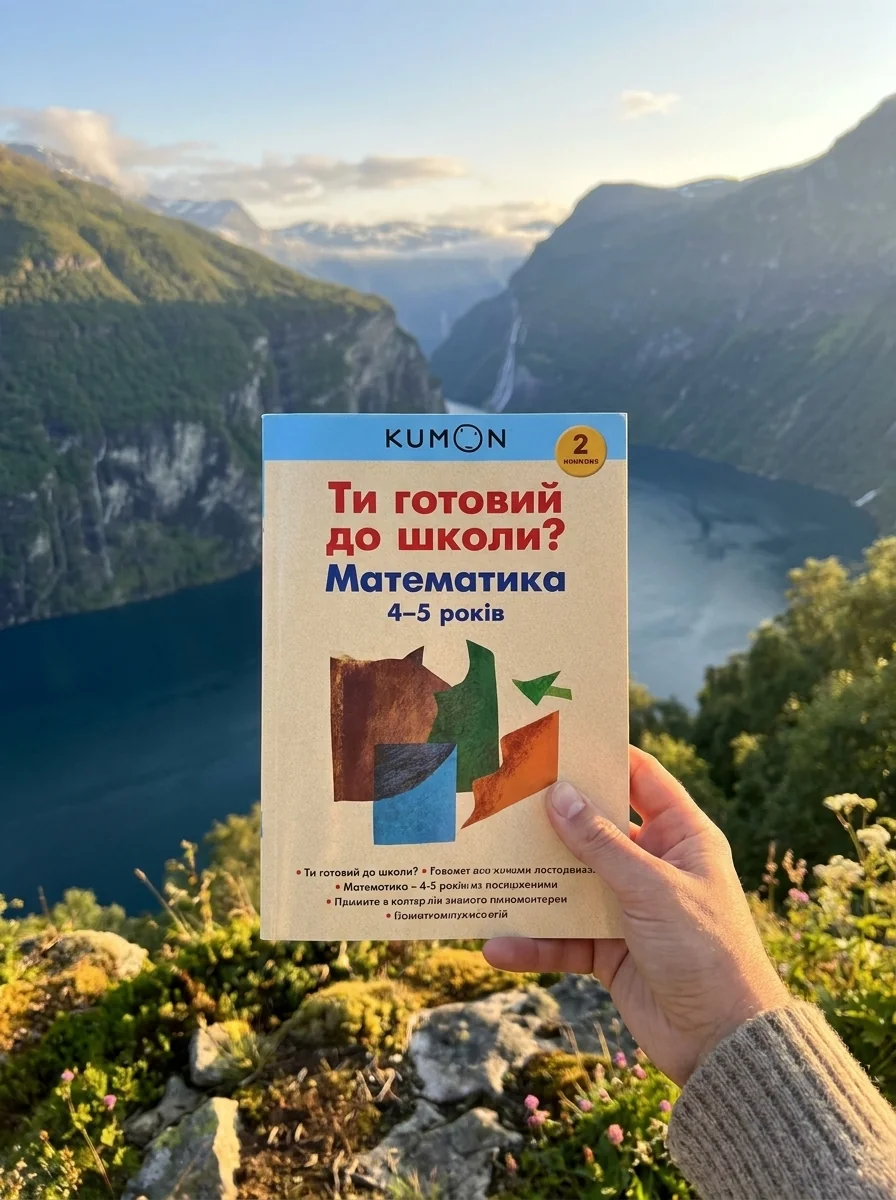 Кумон : Ти готовий до школи? Математика. Від 4 років — Розвивальні книги