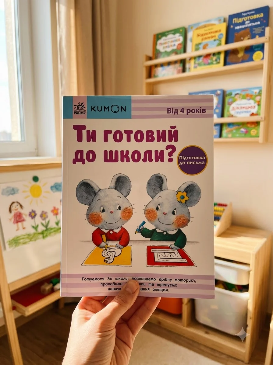 Кумон : Ти готовий до школи? Підготовка до письма. Від 4 років — фото 2