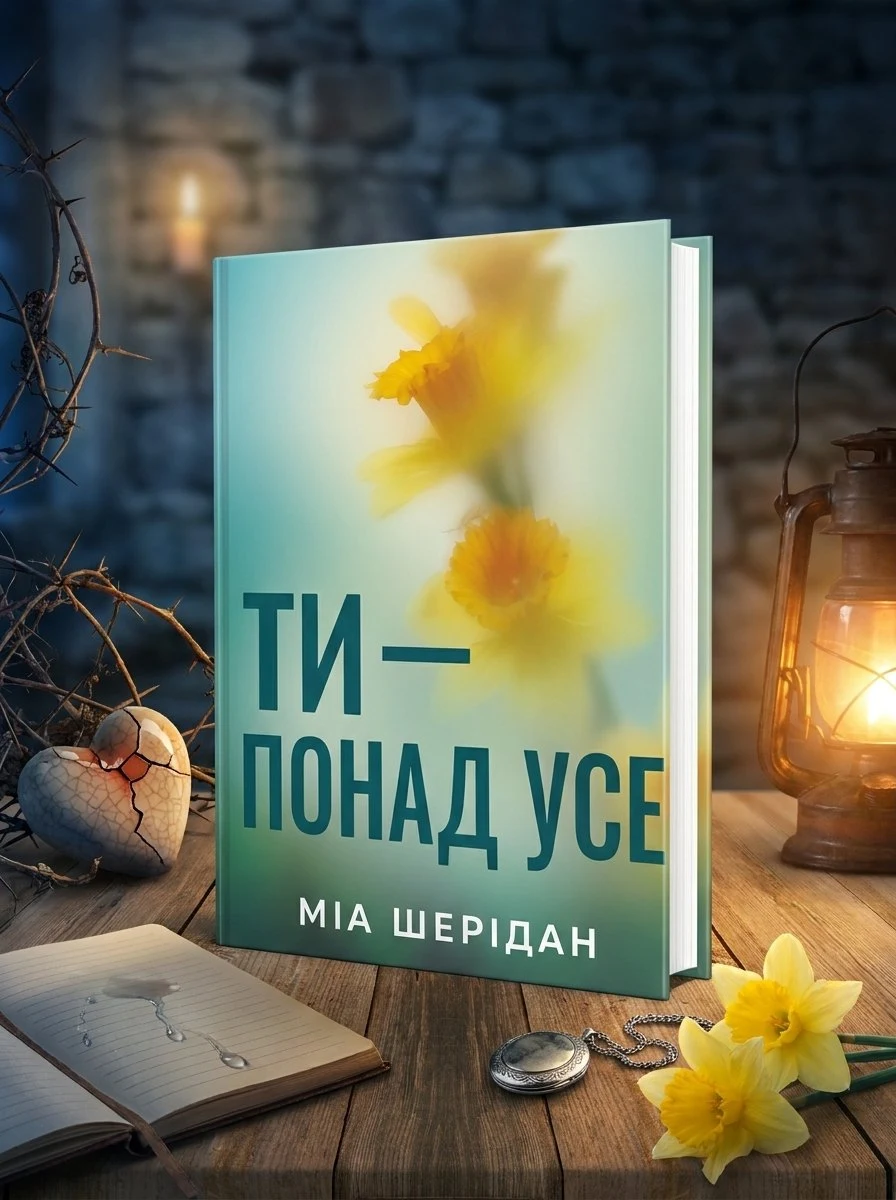 Ти - понад усе — Міа Шерідан, обкладинка