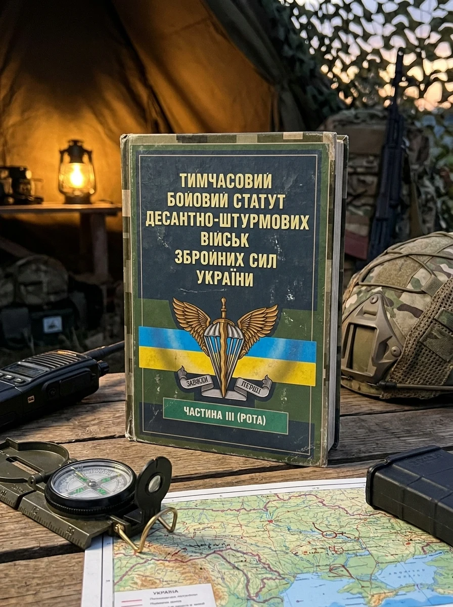Тимчасовий бойовий статут Десантно-штурмових військ Збройних Сил України. Частина ІІІ (рота) — Історія та публіцистика