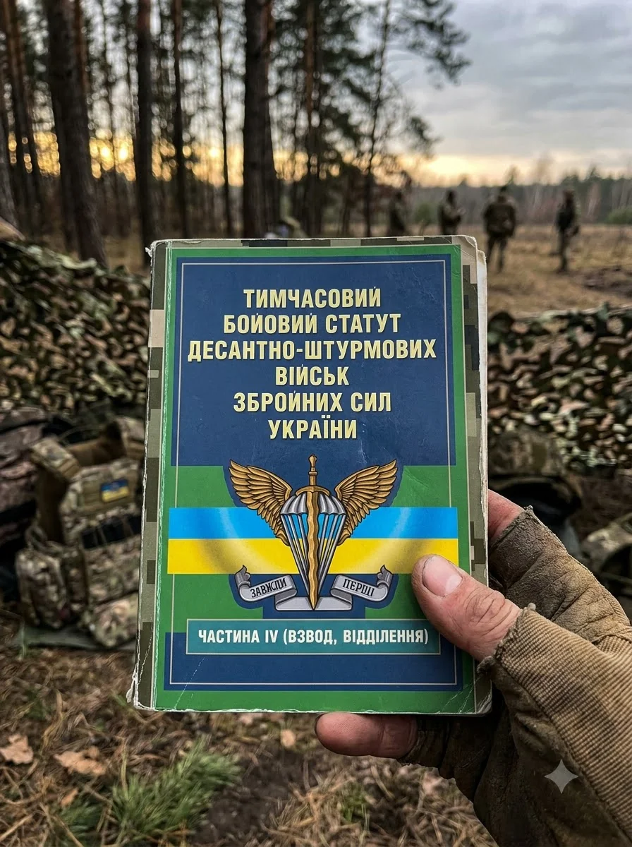 Тимчасовий бойовий статут Десантно-штурмових військ Збройних Сил України. Частина ІV (Взвод — Історія та публіцистика