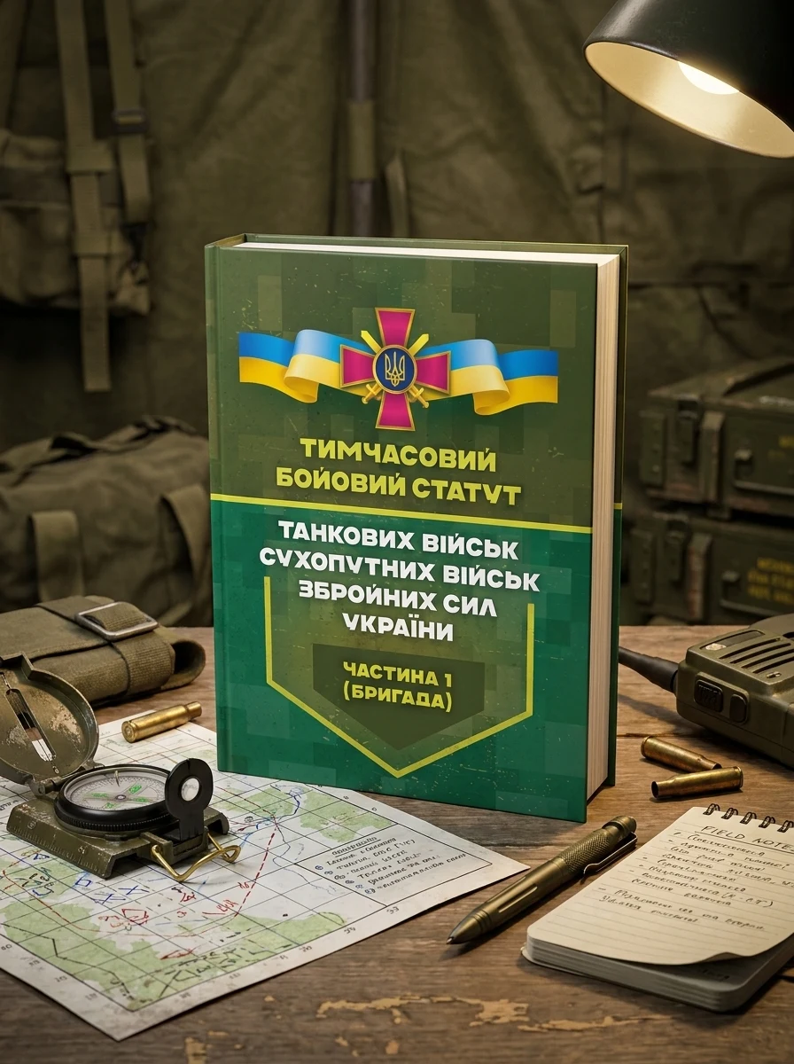 Тимчасовий бойовий статут танкових військ сухопутних військ Збройних Сил України. Частина 1 (бригада) — фото 2