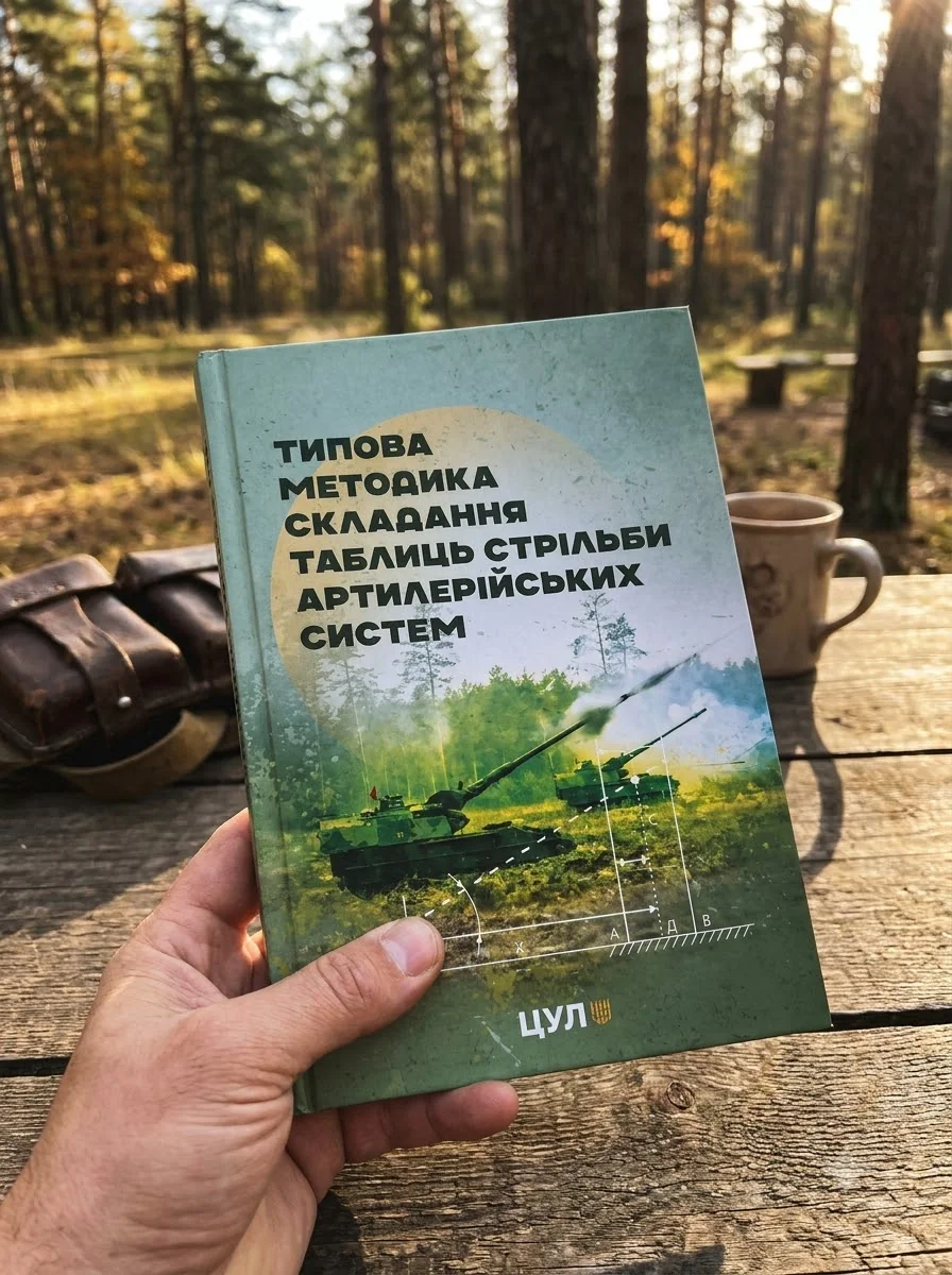 Типова методика складання таблиць стрільби артилерійських систем, фото 2