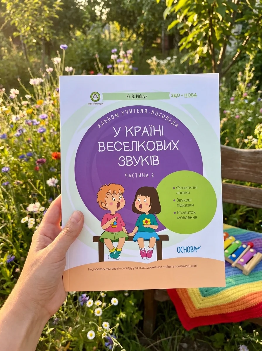 У країні Веселкових звуків. Альбом учителя-логопеда. Частина 2 — фото 2