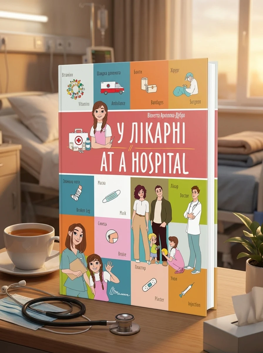 У лікарні. At a hospital