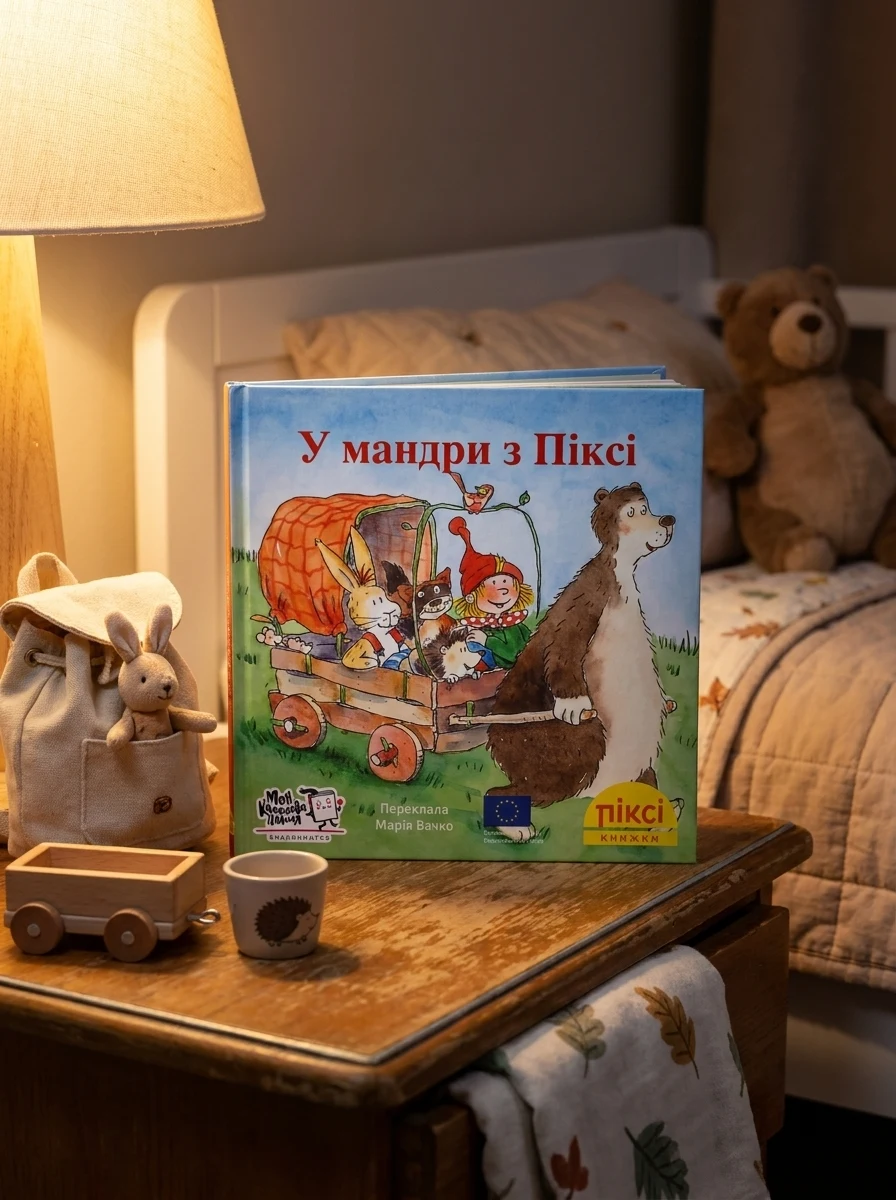 У мандри з Піксі — Дитяча література