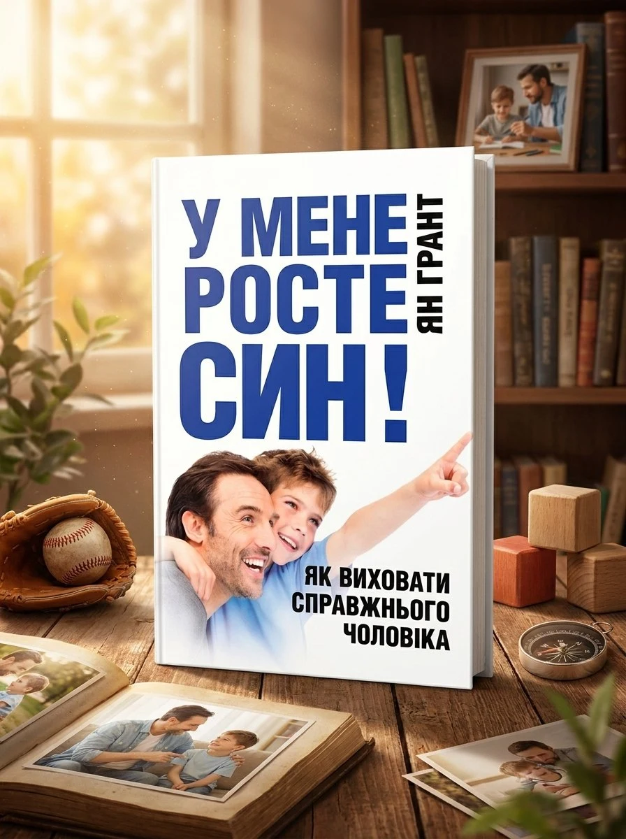 У мене росте син! Як виховати справжнього чоловіка — Ян Грант, обкладинка