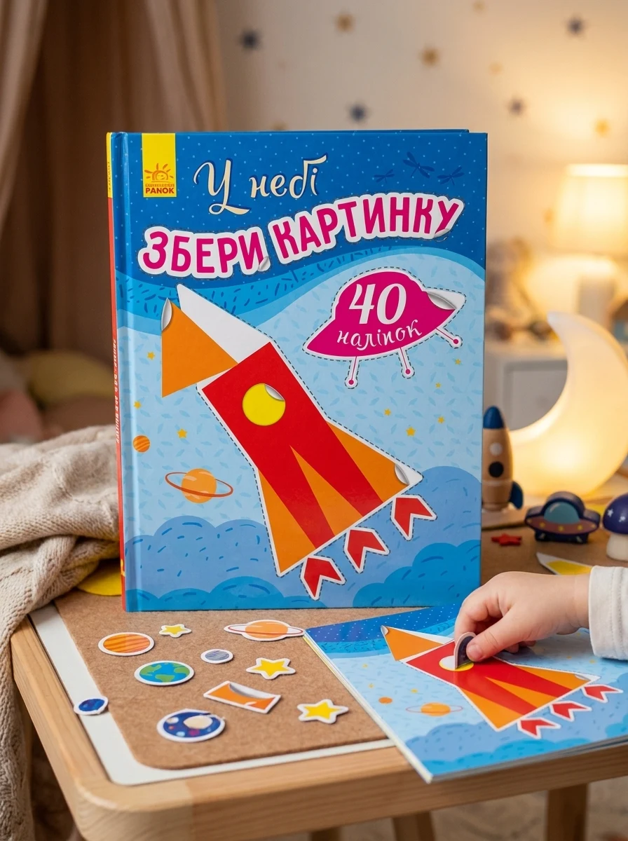 У небі. Збери картинку — Дитяча література