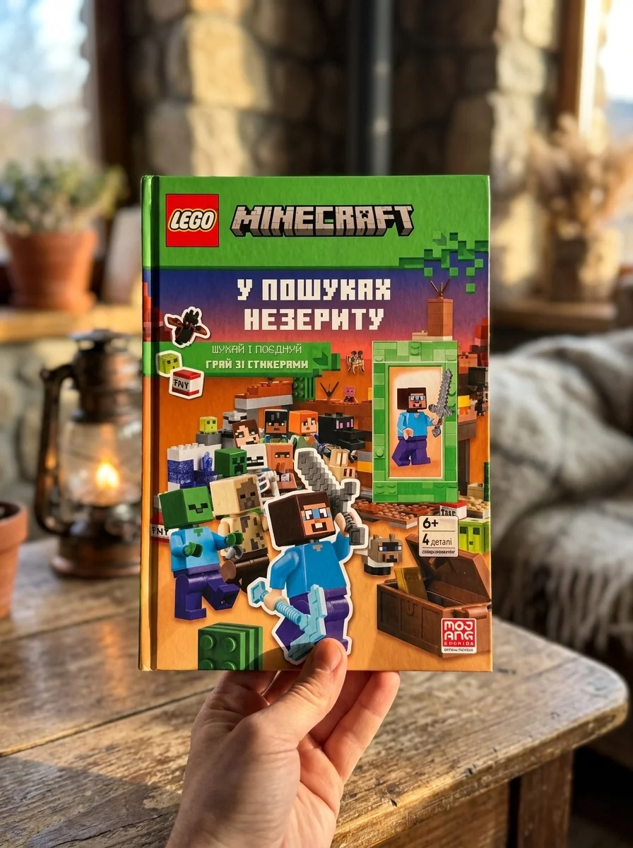 У пошуках незериту. LEGO Minecraft — фото 2
