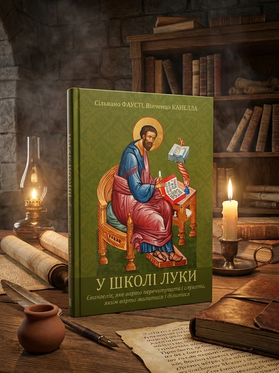 У школі Луки — Вінченцо Канелла, обкладинка