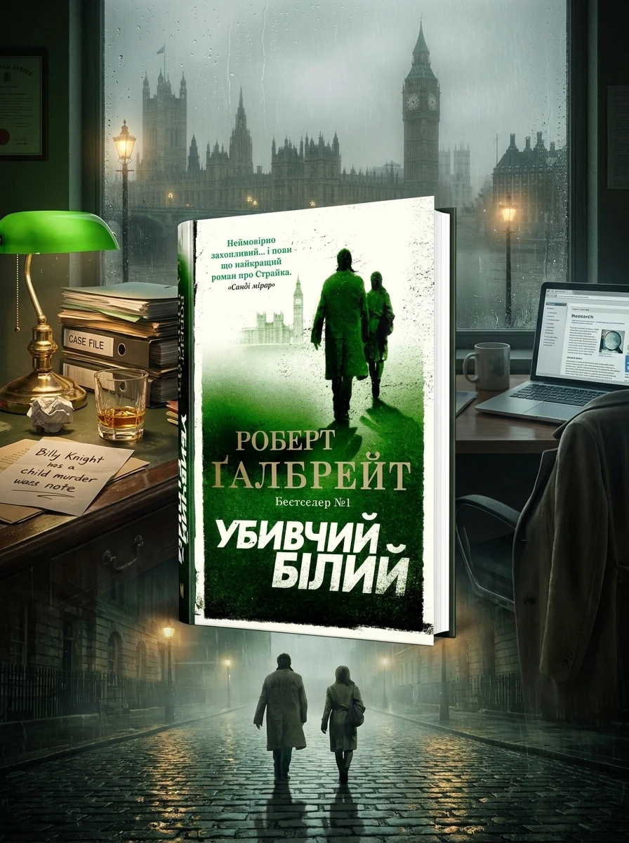 Убивчий білий. Детектив Корморан Страйк. Книга 4 (м`яка обкладинка) — Художня література