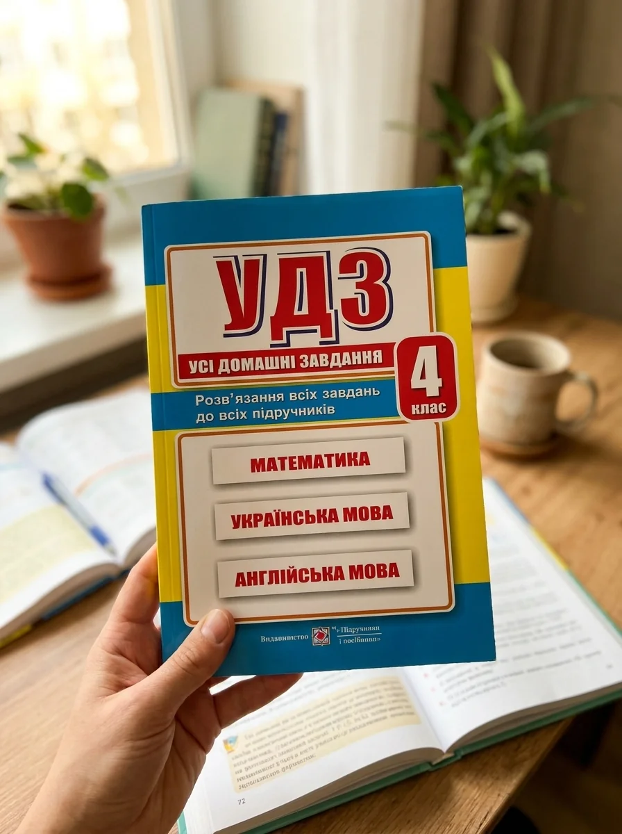 Усі домашні завдання. 4 клас — Гап´юк Г., обкладинка
