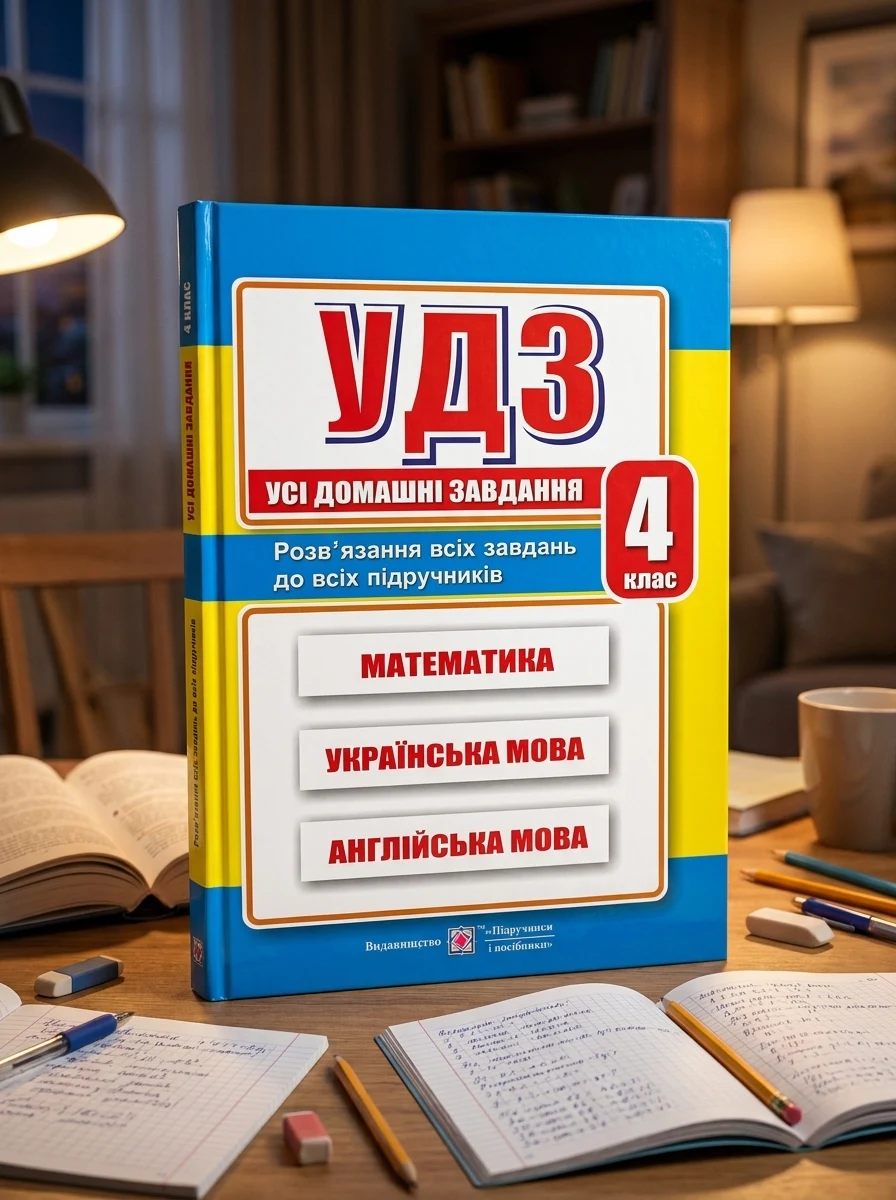Усі домашні завдання. 4 клас