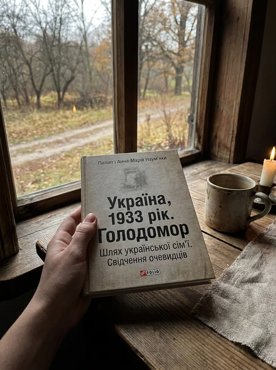 Україна, 1933 рік. Голодомор. Шлях української сім’ї. Свідчення очевидців — Анна-Марія Наум’як, обкладинка
