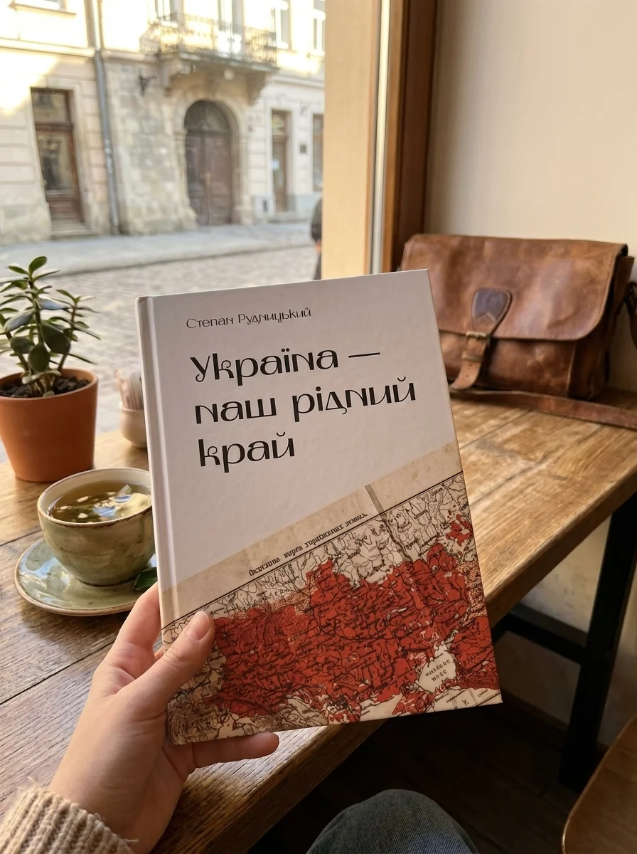 Україна — наш рідний край — Степан Рудницький, обкладинка