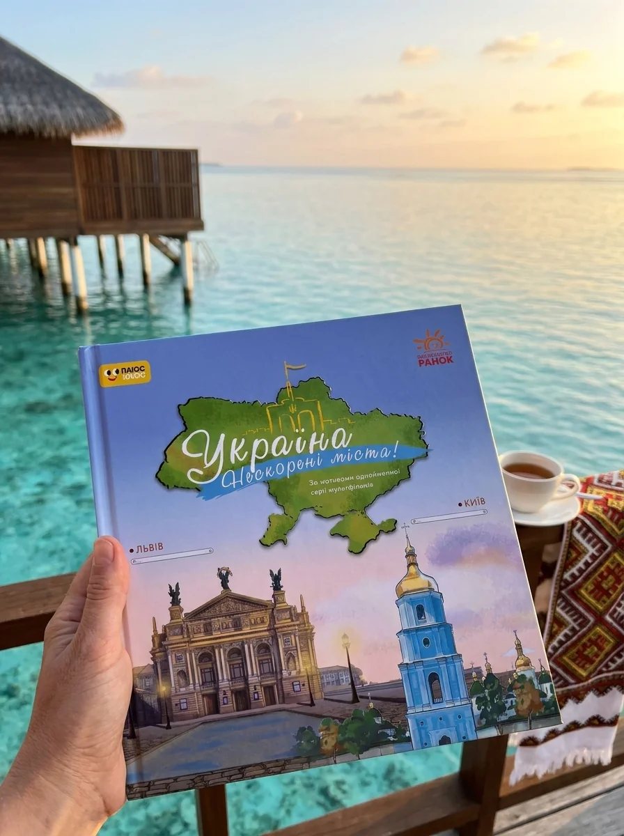 Україна. Нескорені міста! Історії. Київ, Львів — Пізнавальні книги для дітей