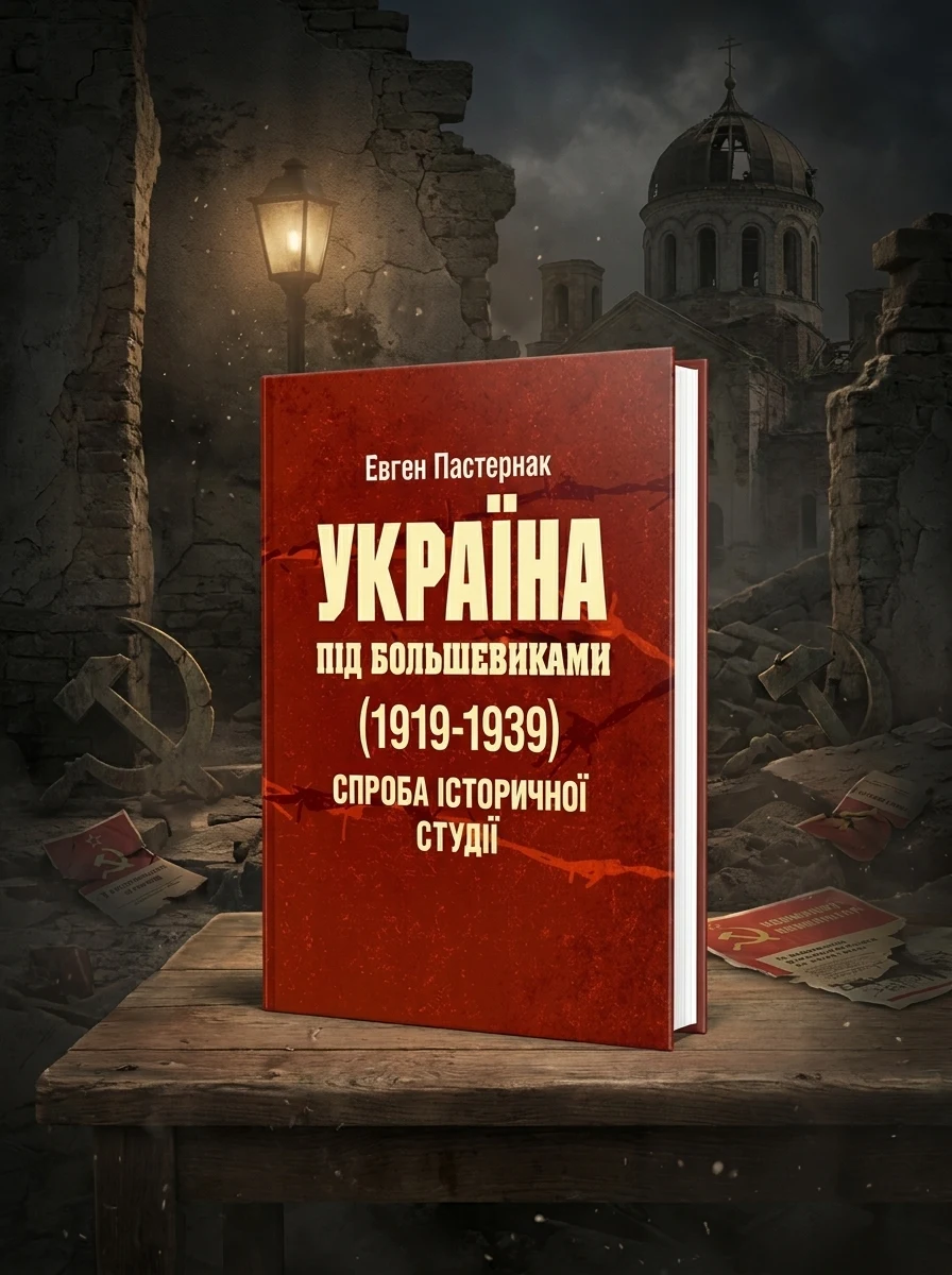 Україна під большевиками (1919-1939). Спроба історичної студії — Пастернак Євген, обкладинка