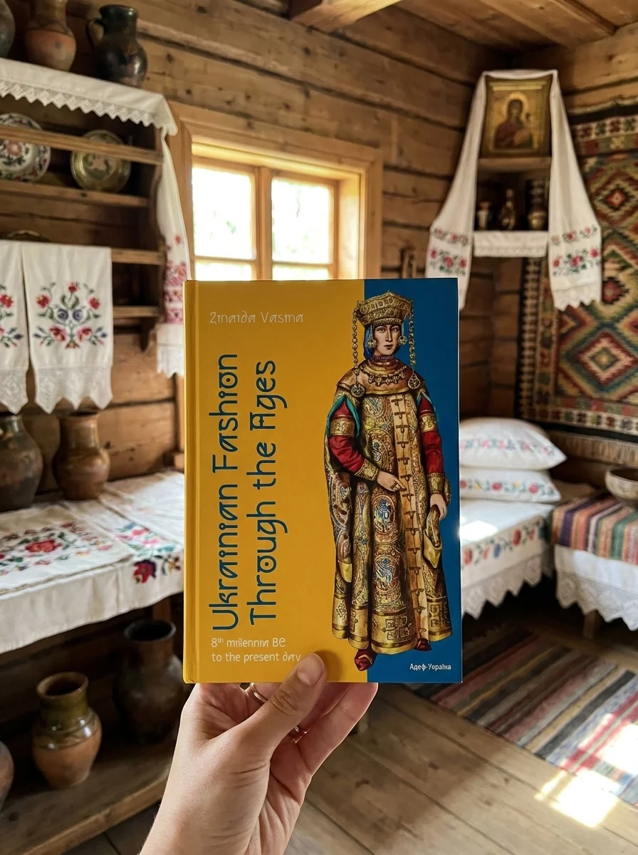 Ukrainian fashion through the Ages. 8th millenia BC to the present day — Зінаїда Васіна, обкладинка