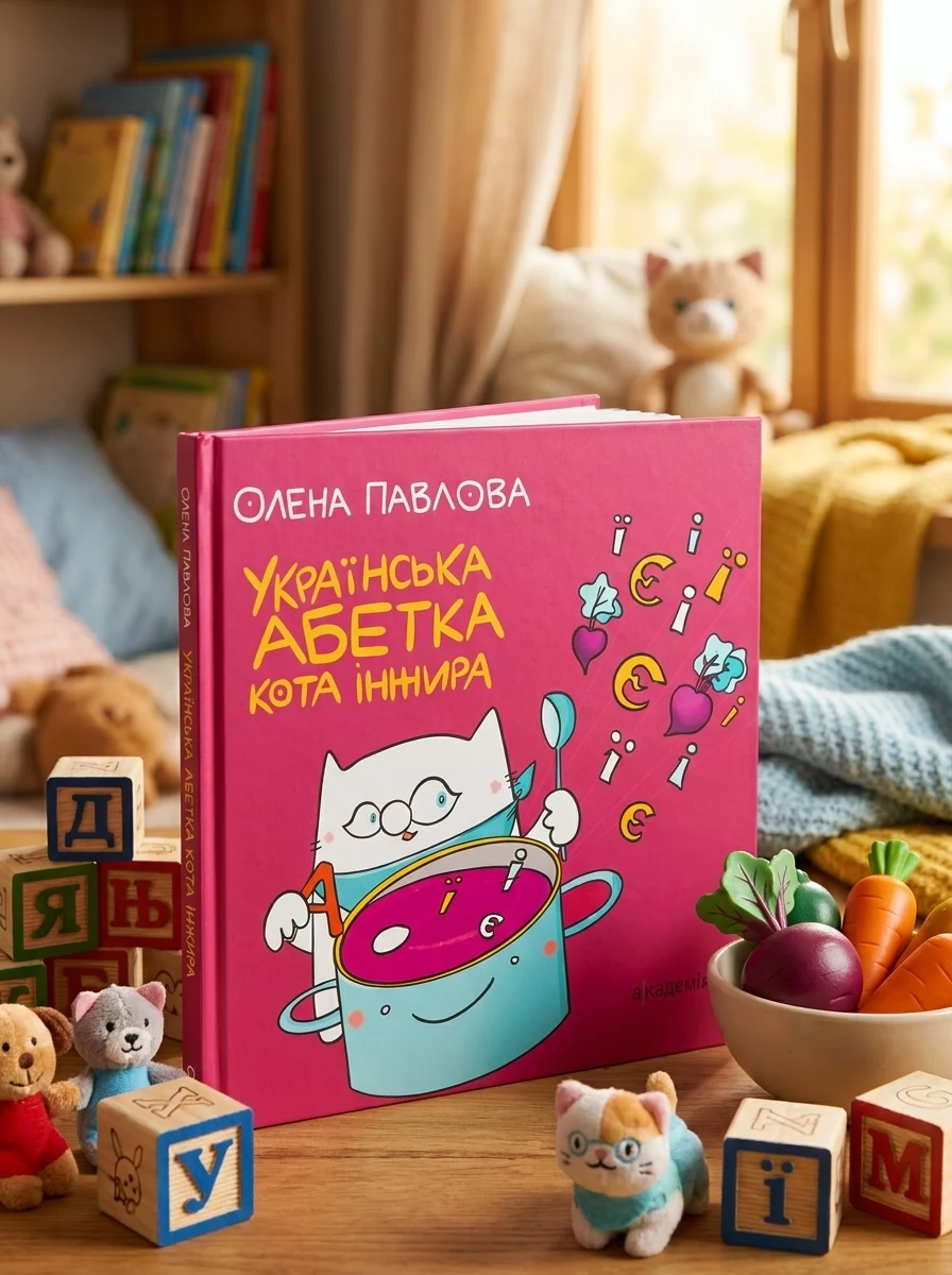 Українська Абетка кота Інжира