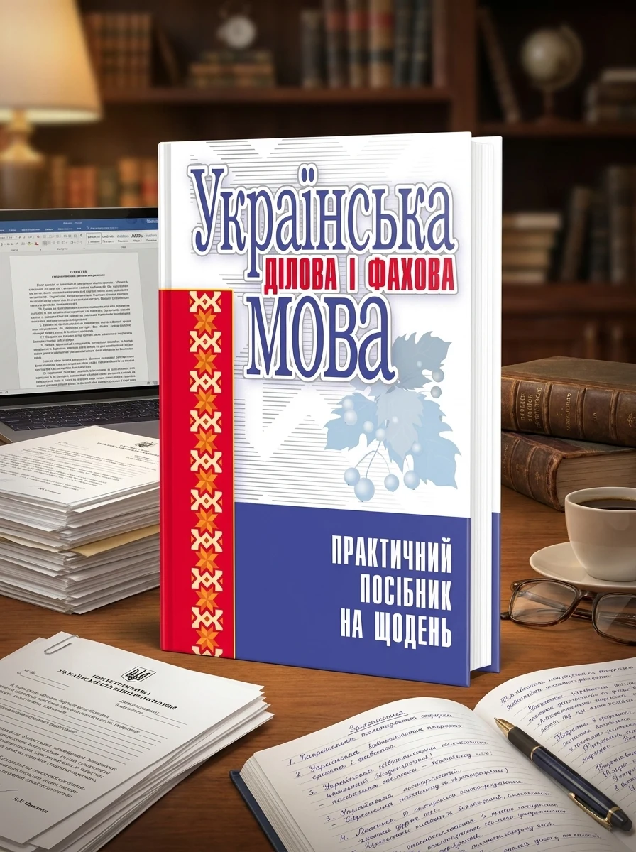 Українська ділова і фахова мова. Практичний посібник рекомендовано МОН України — Гінзбург М.Д., обкладинка