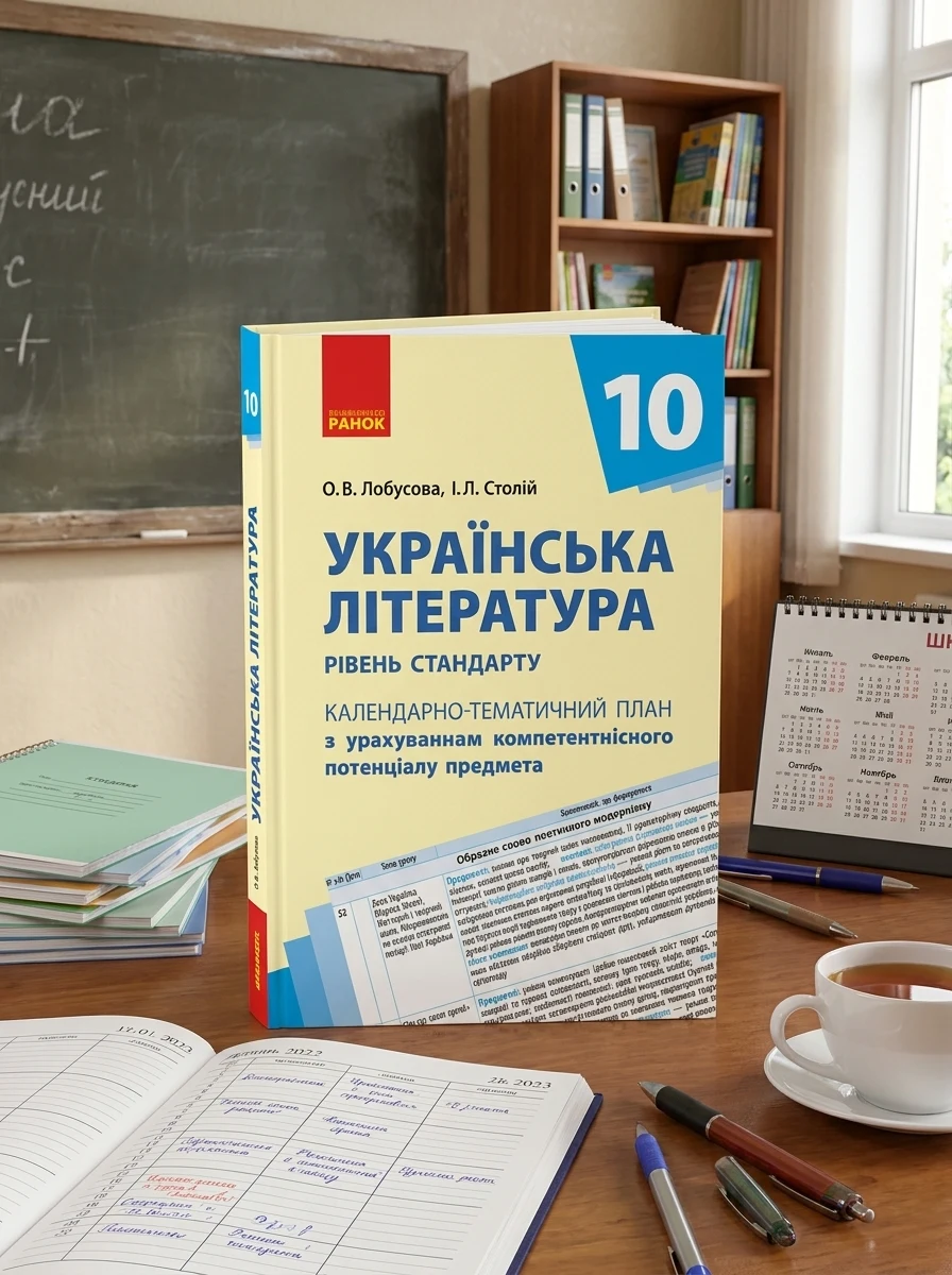 Українська література 11 клас. Календарно-тематичний план. Рівень стандарту — Вивчення мов