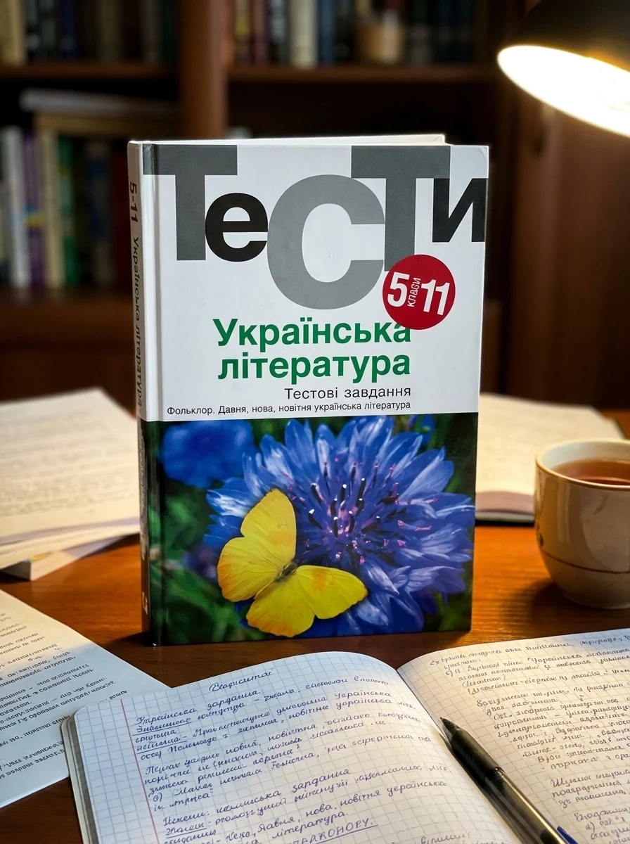 Українська література 5-11 кл. Тести. - Бернадська Н. - АКАДЕМІЯ (105315)