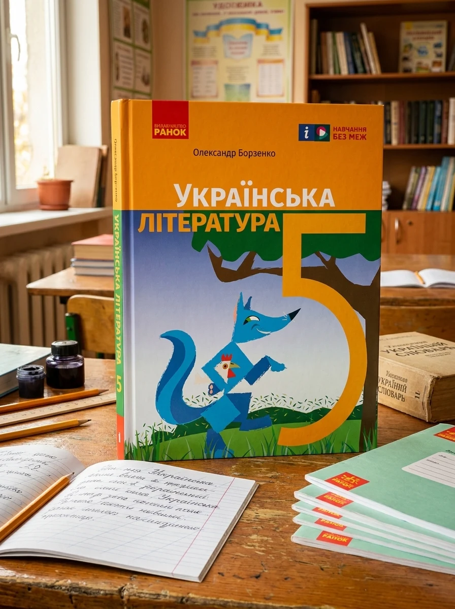 Українська література. 5 клас. Підручник — Вивчення мов