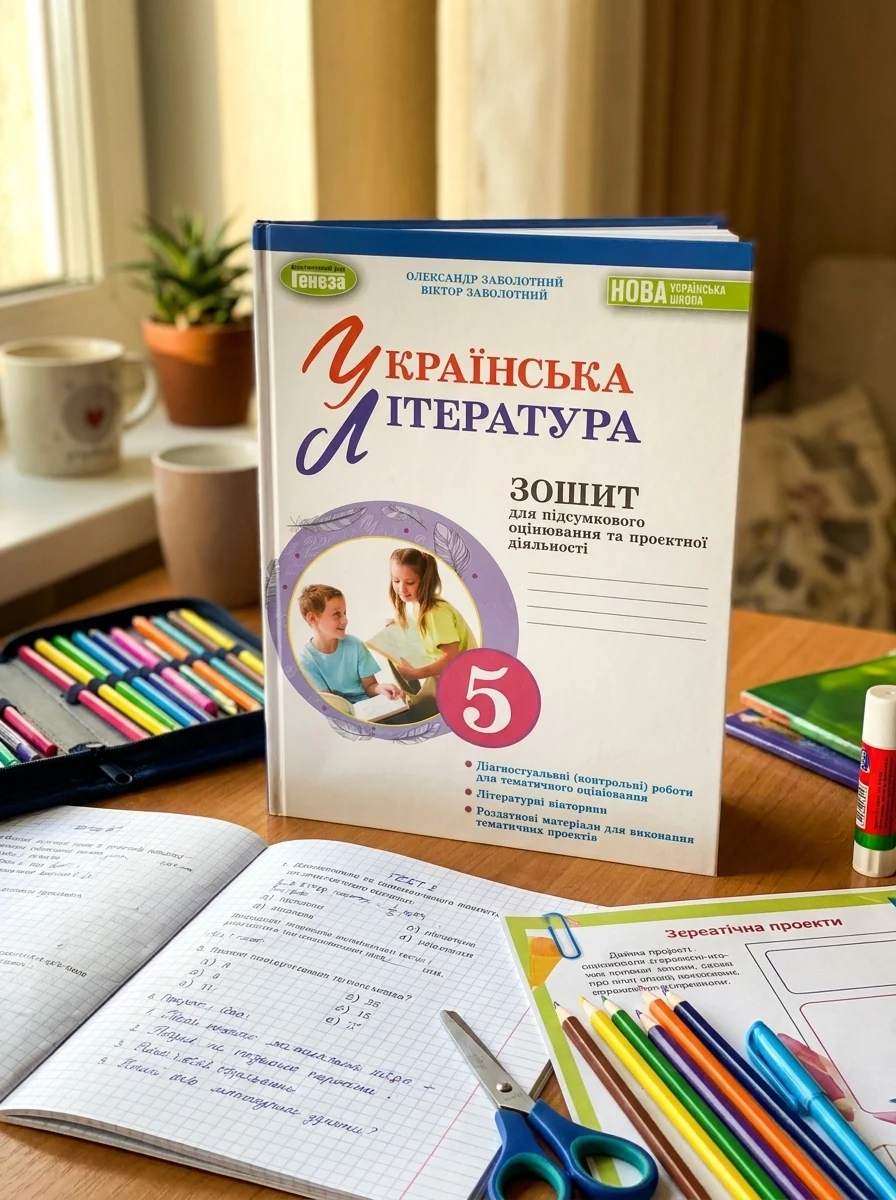 Українська література. 5 клас. Зошит для підсумкового оцінювання та проєктної діяльності — Вивчення мов