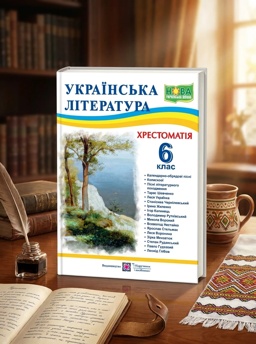 Українська література. 6 клас. Хрестоматія