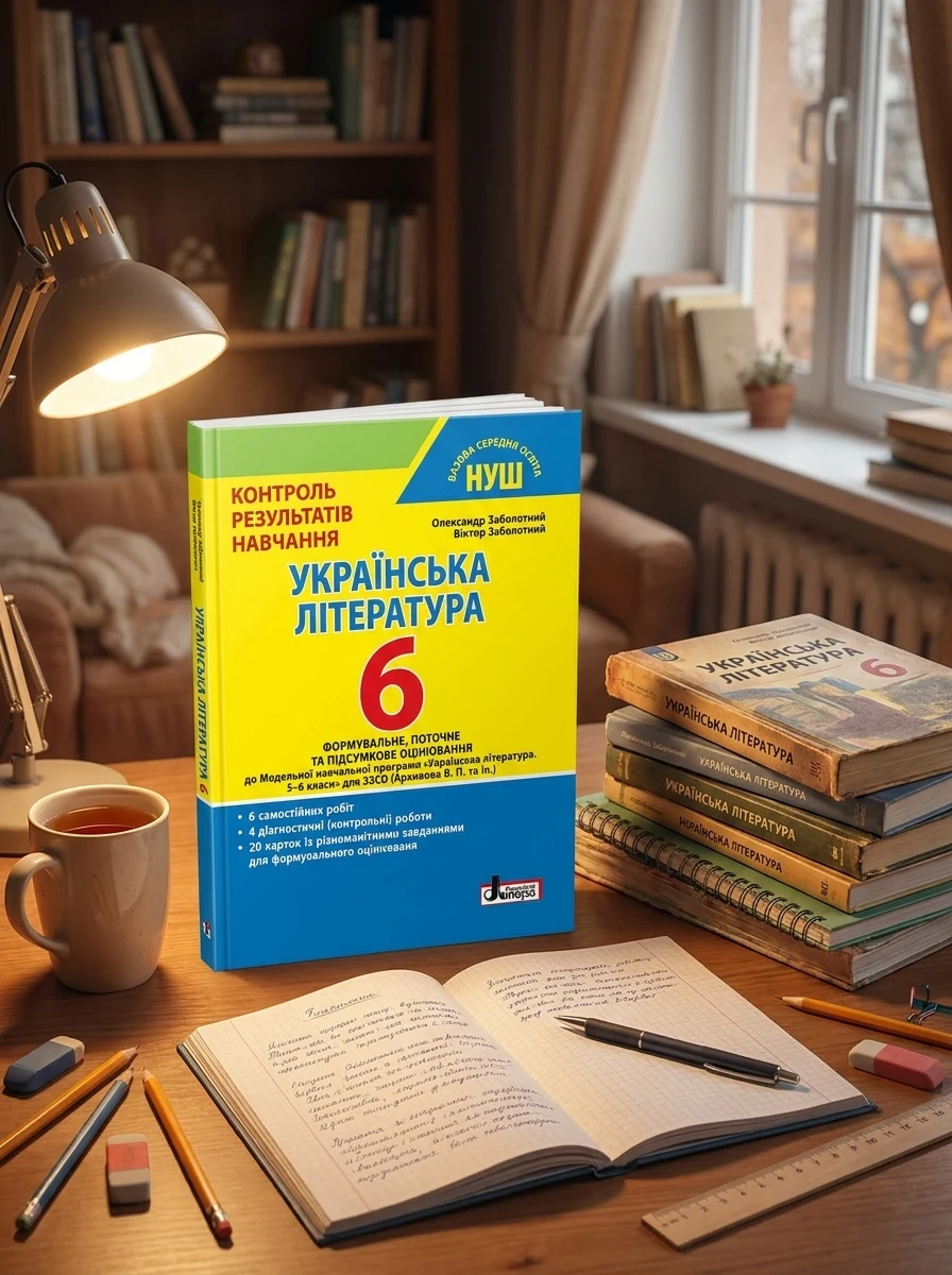 Українська література. 6 клас. Контроль результатів навчання — фото 2