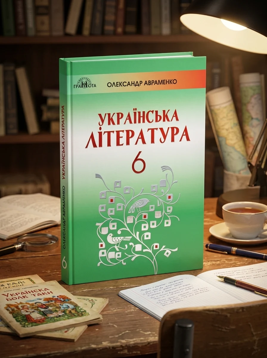 Українська література. 6 клас. Підручник (Авраменко О.) 2019 — Навчальна література