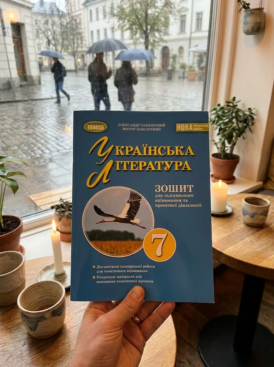 Українська література 7 клас. Зошит для підсумкового оцінювання та проєктної діяльності — фото 2