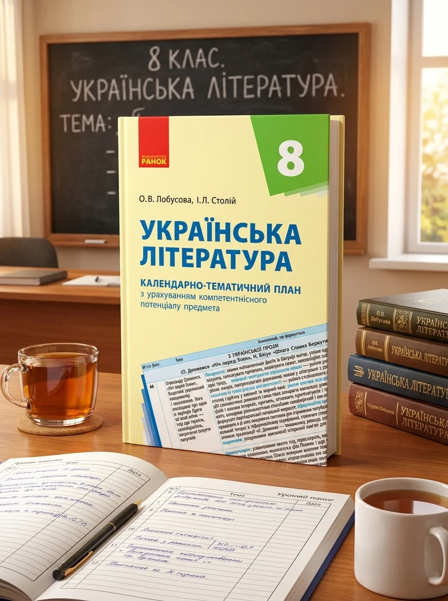Українська література 8 клас. Календарно-тематичний план — Вивчення мов