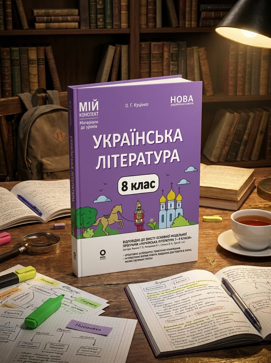Українська література. 8 клас. За програмою авторів: Яценко Т. О., Пахаренко В. І., Слижук О. А. Мій конспект. Матеріали до уроків — Вивчення мов