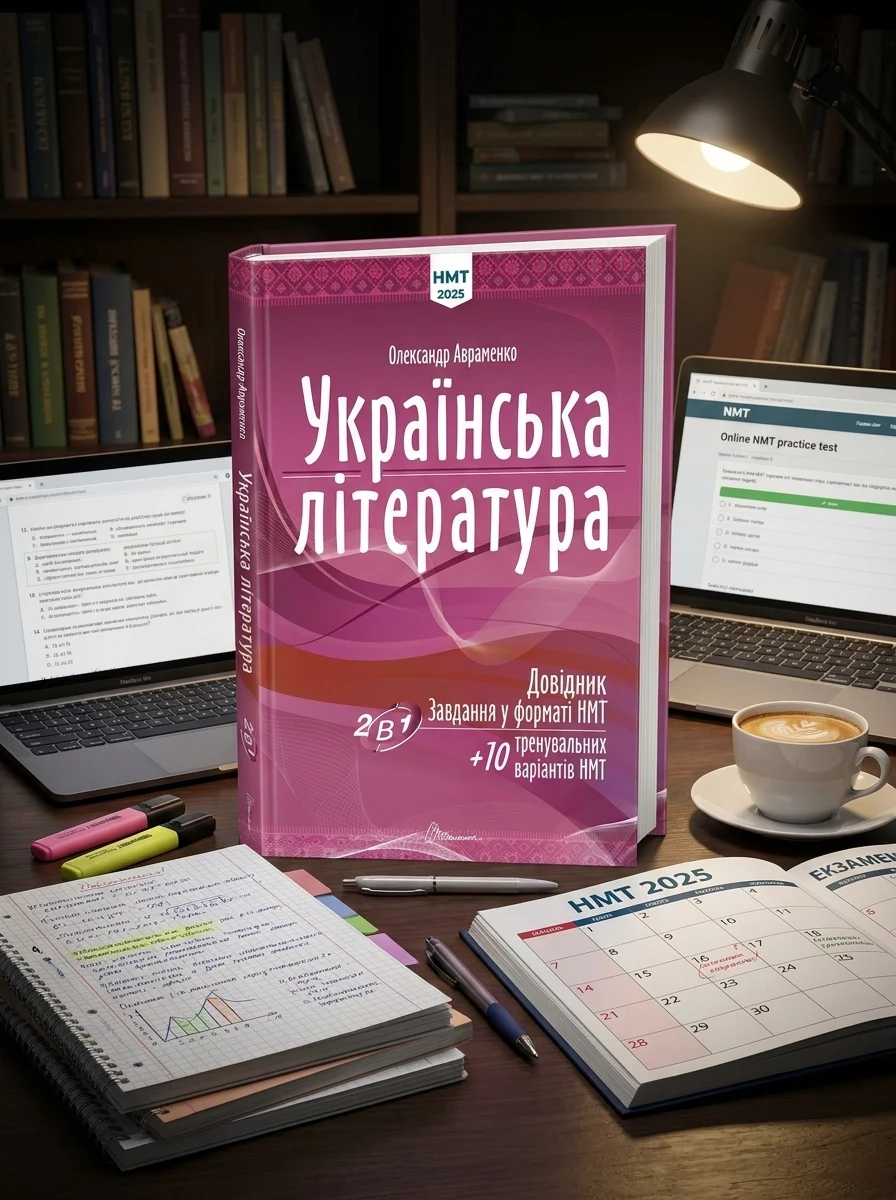 Українська література. Довідник. Завдання у форматі НМТ