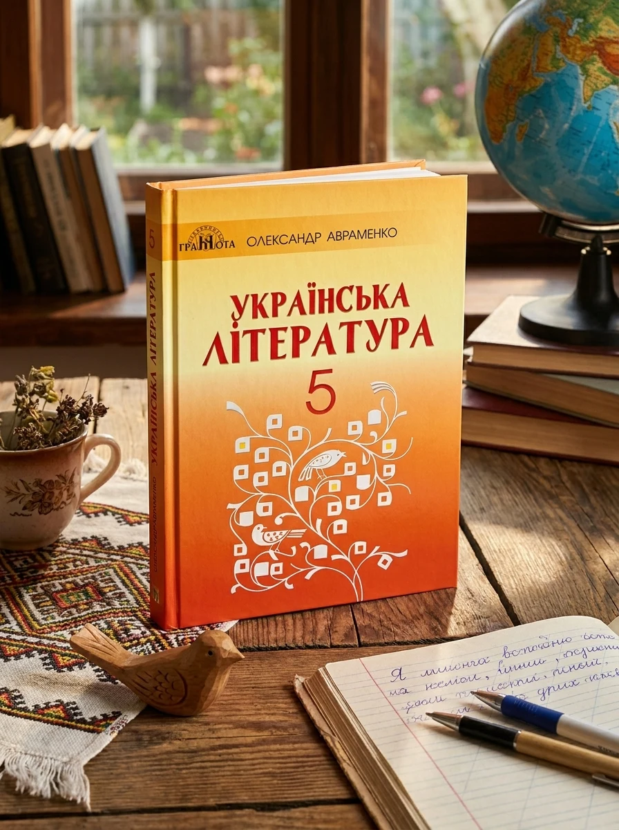 Українська література. Підручник. 5 клас Авраменко О. Грамота — Навчальна література