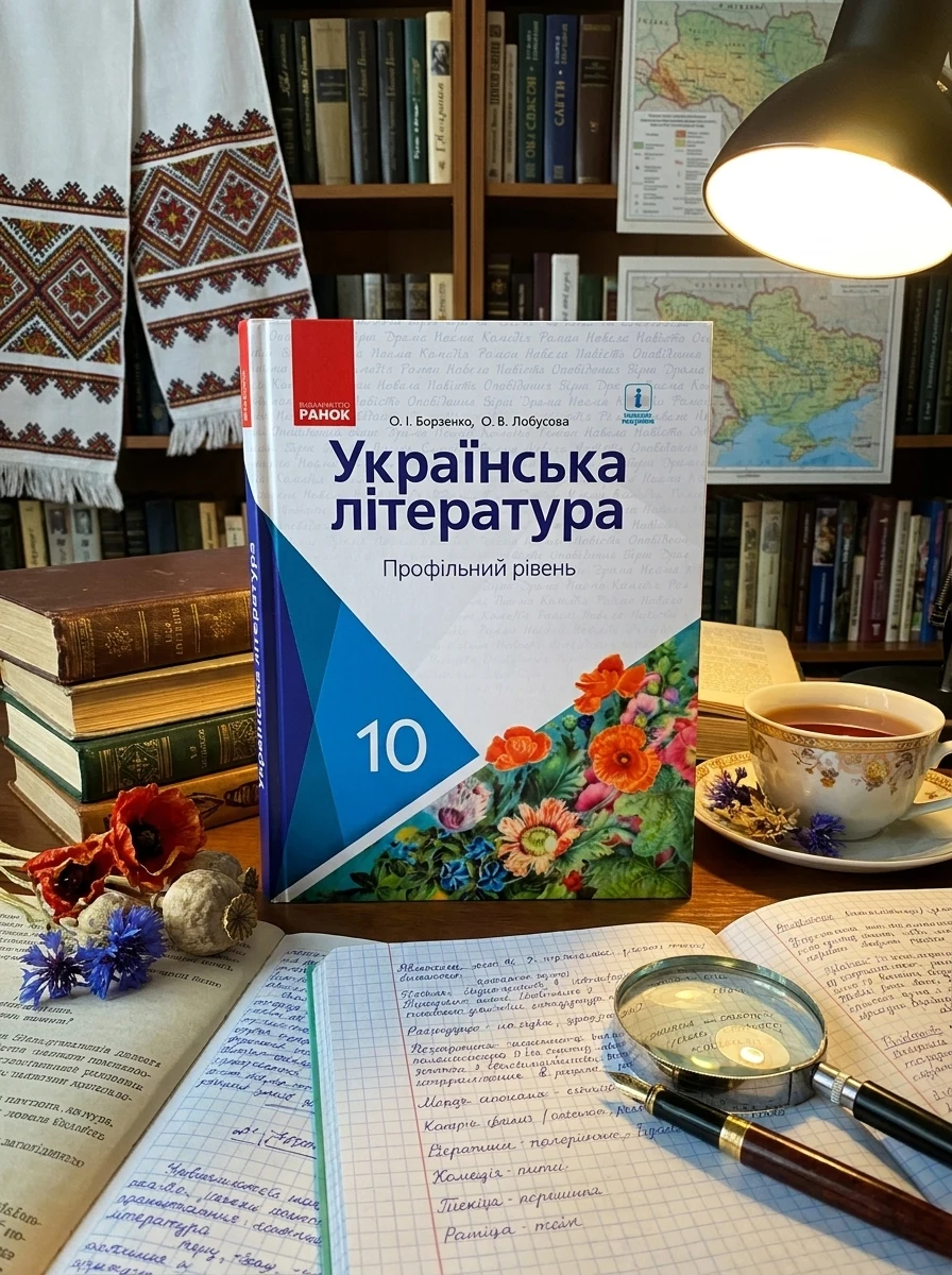 Українська література. Профільний рівень. 10 клаc — Вивчення мов