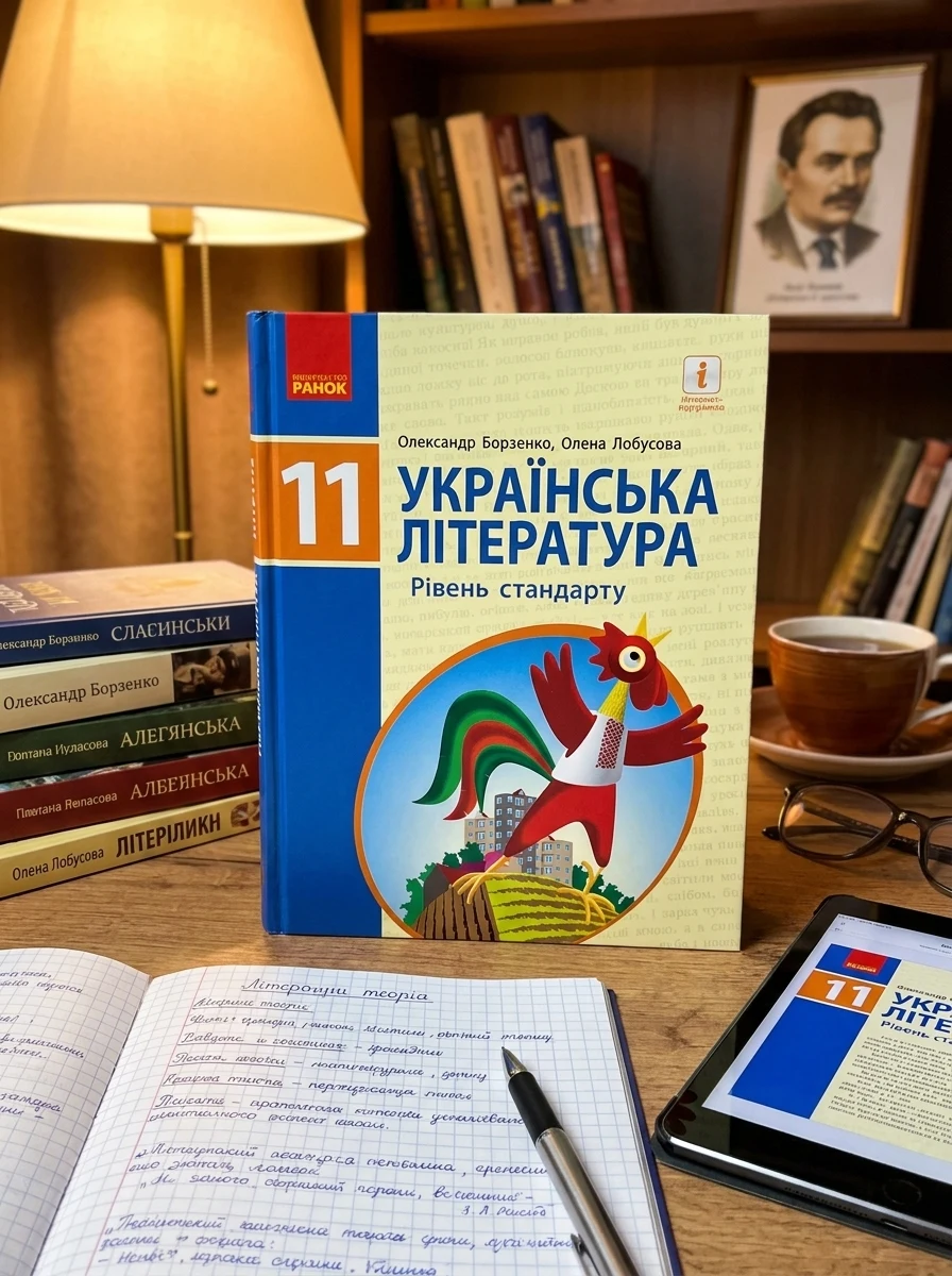 Українська література. Рівень стандарту. 11 клас — Вивчення мов
