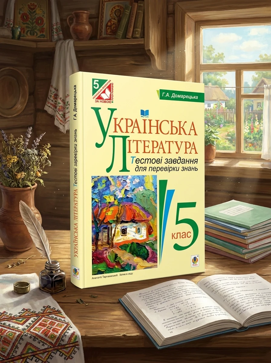 Українська література. Тестові завдання для перевірки знань. 5 клас — Вивчення мов