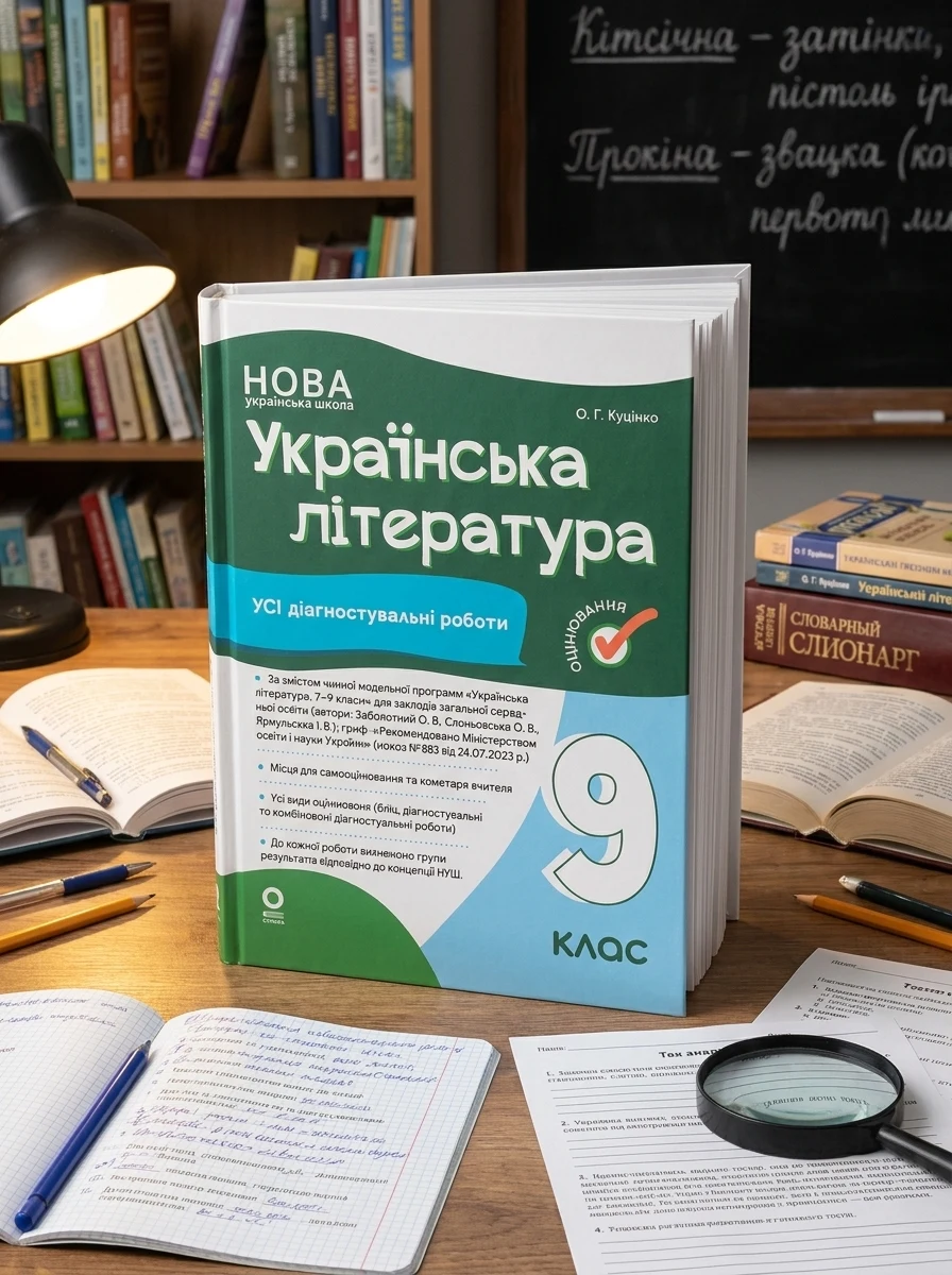 Українська література. Усі діагностувальні роботи. 9 клас — Вивчення мов