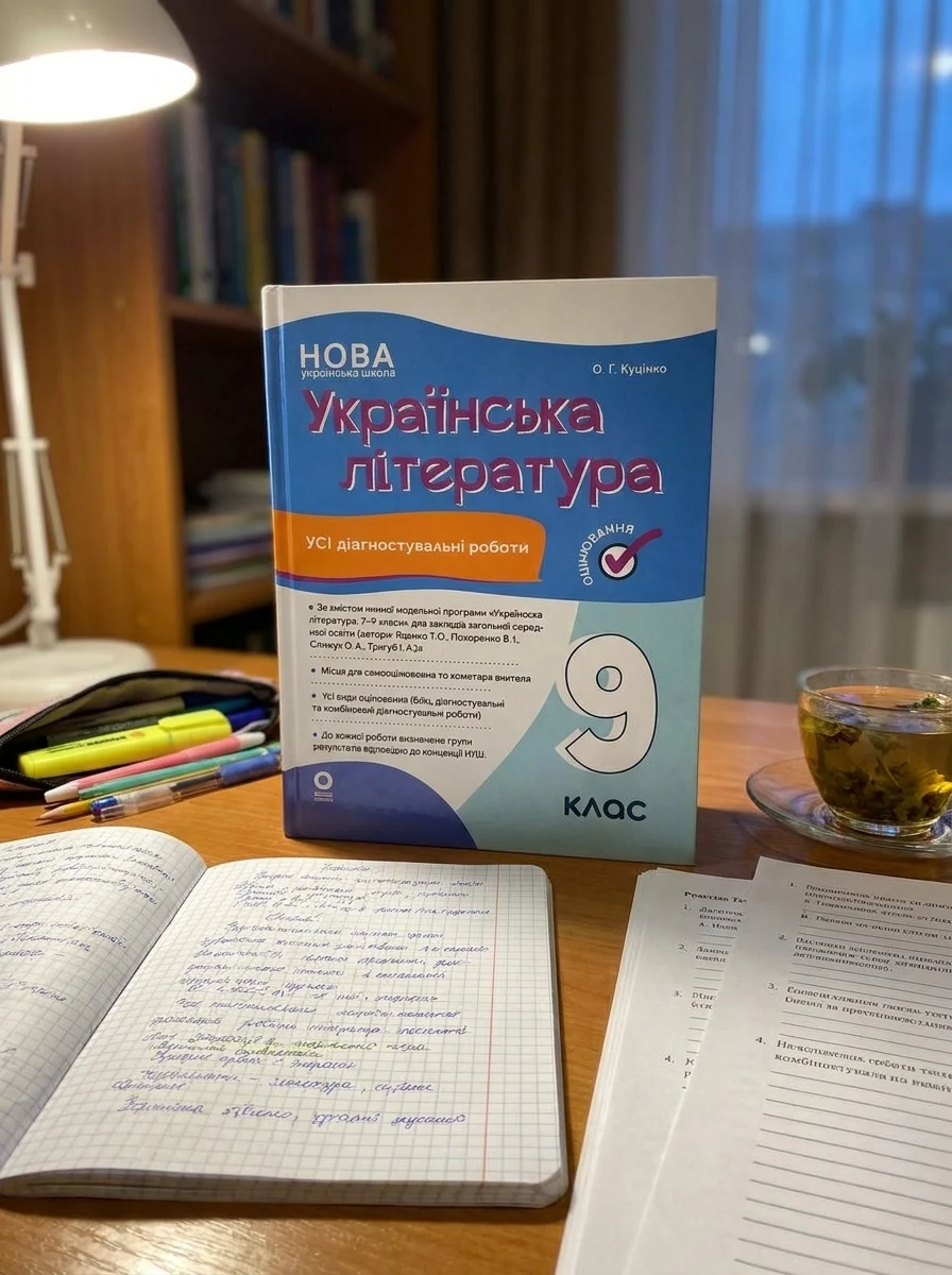 Українська література. Усі діагностувальні роботи. 9 клас (за програмою Яценко та ін.) — Вивчення мов