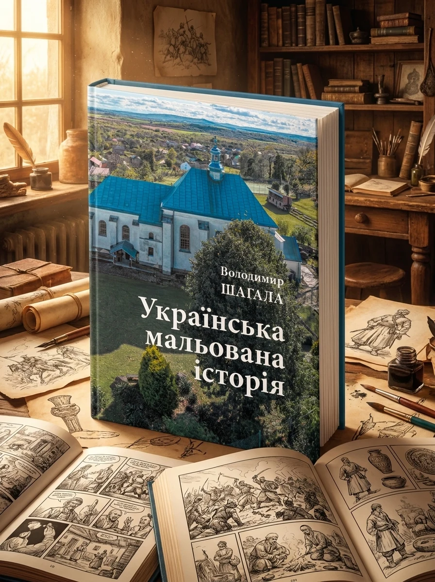 Українська мальована історія. Збірка малюнків і коміксів — Комікси та манґи