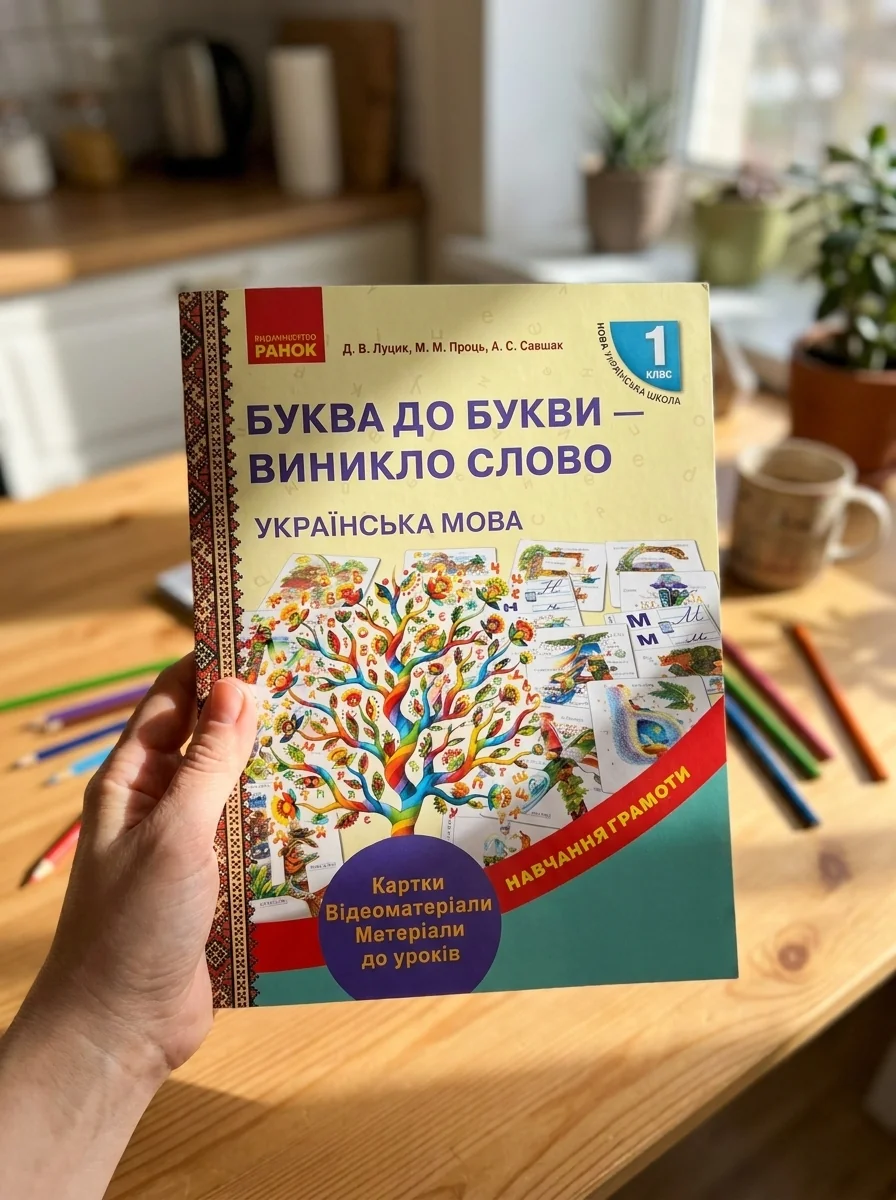 Українська мова. 1 клас. Буква до букви - виникло слово. Розвиток мовлення. Картки — Вивчення мов