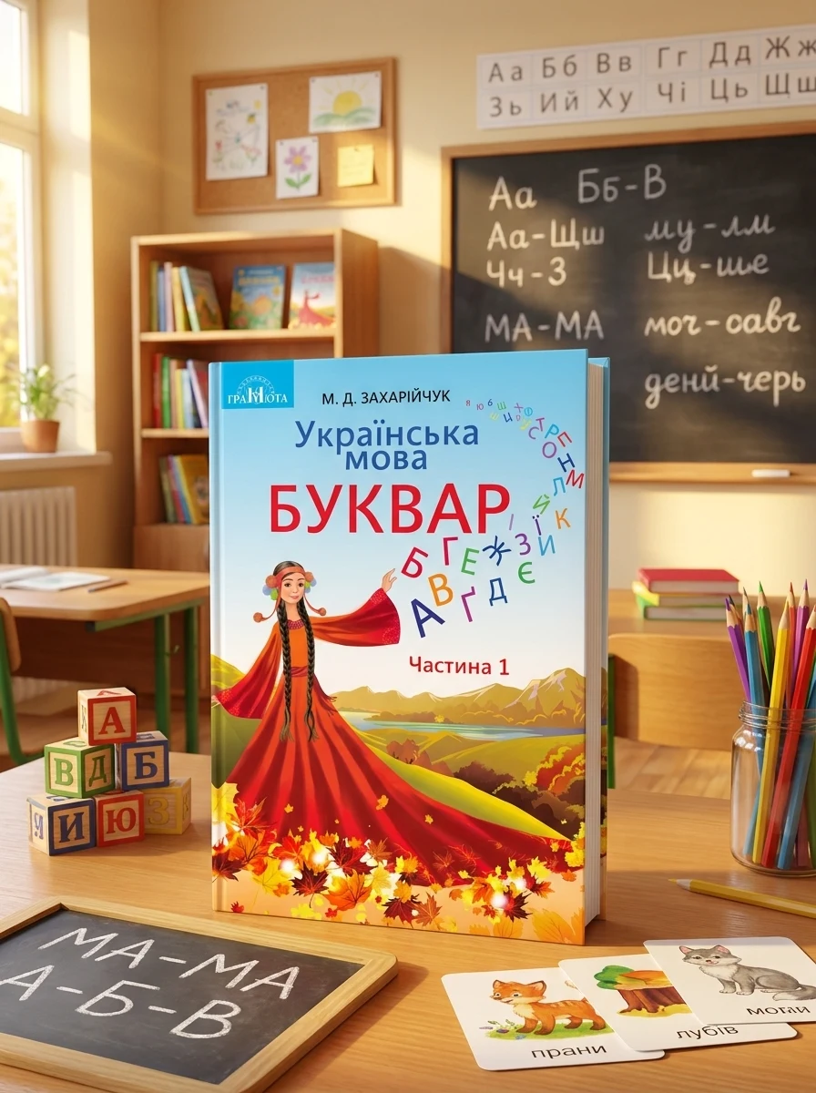 Українська мова 1 клас. Буквар. Частина 1, Мар'яна Захарійчук — Вивчення мов