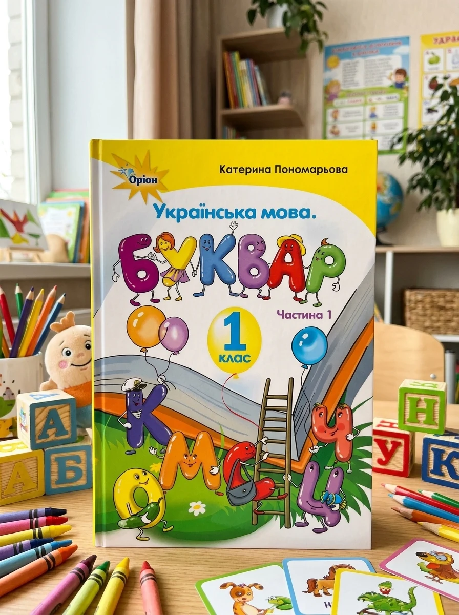 Українська мова 1 клас. Буквар. Частина 1 — Вивчення мов