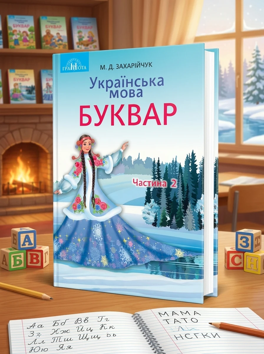 Українська мова 1 клас. Буквар. Частина 2, Мар'яна Захарійчук — Вивчення мов