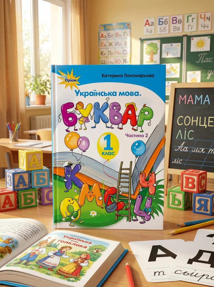 Українська мова 1 клас. Буквар. Частина 2 — Вивчення мов