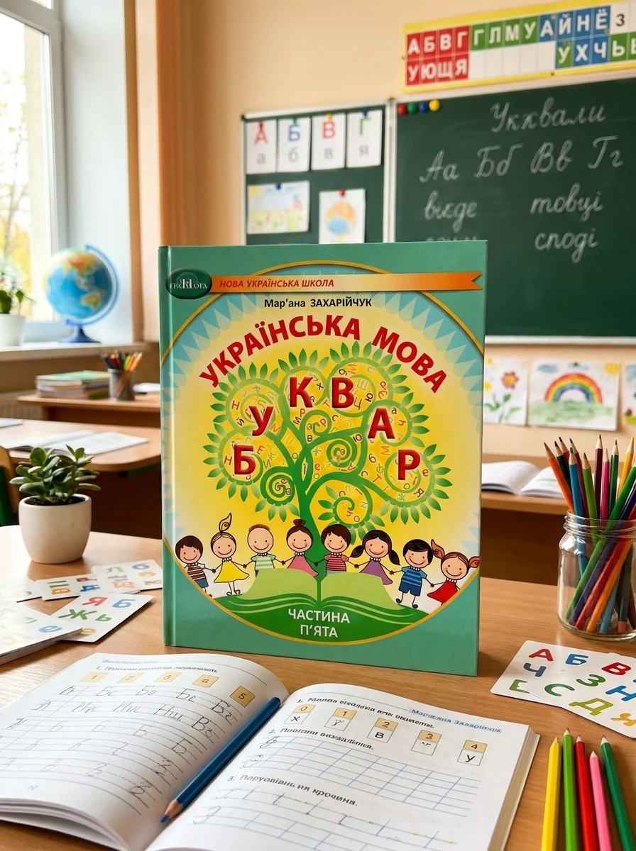 Українська мова 1 клас. Буквар. Частина 5, Мар'яна Захарійчук — Вивчення мов