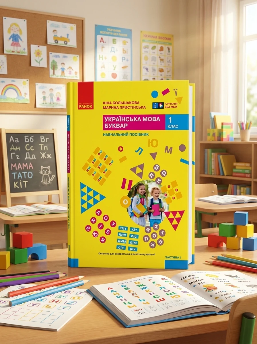 Українська мова. 1 клас. Буквар. Навчальний посібник. Частина 1 — Вивчення мов