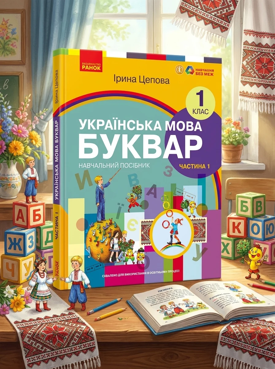 Українська мова. 1 клас. Буквар. Навчальний посібник. Частина 1 — Вивчення мов